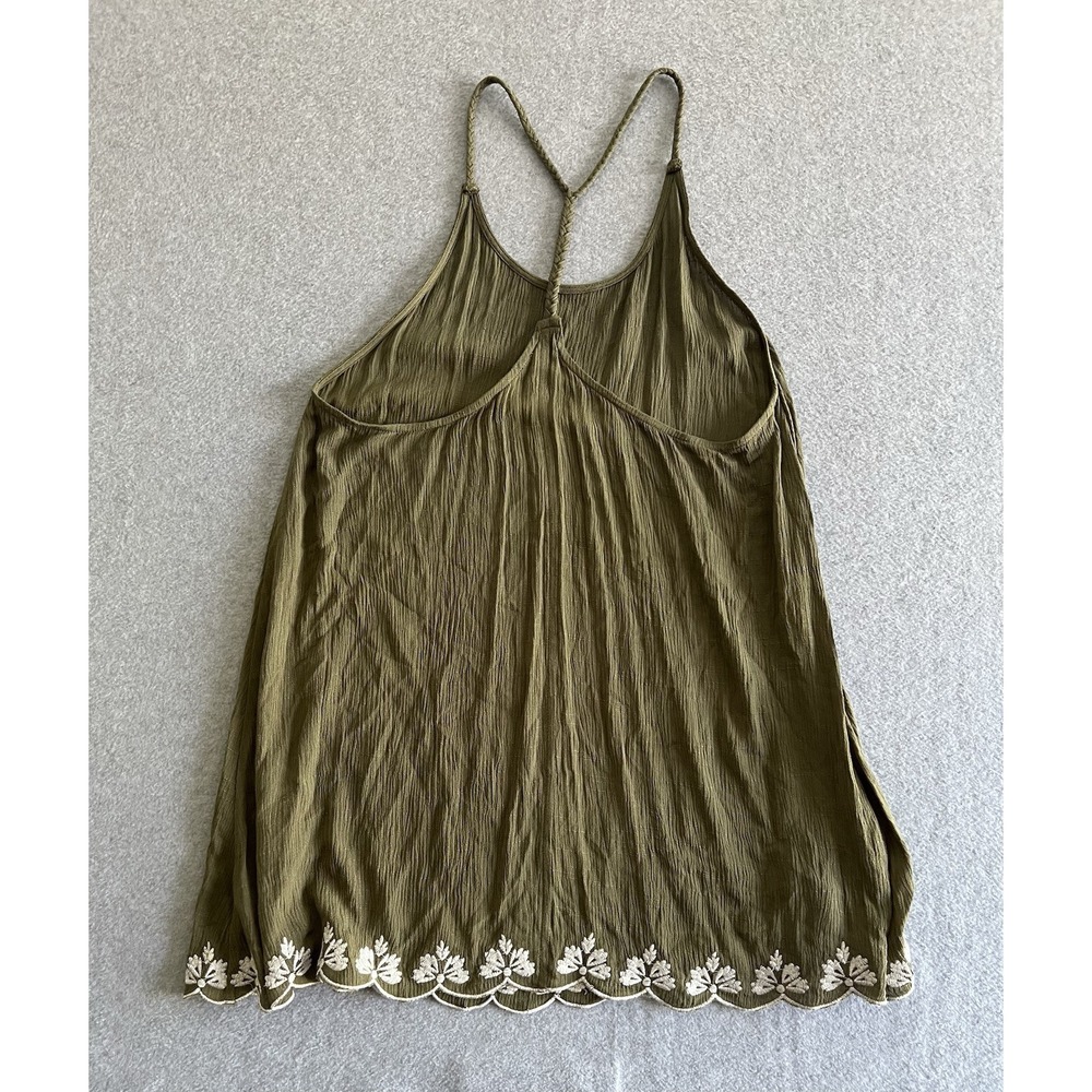 Sage the Label Womens‎ S Boho Cami Tank Top Embroidered Hippie Festival Floral